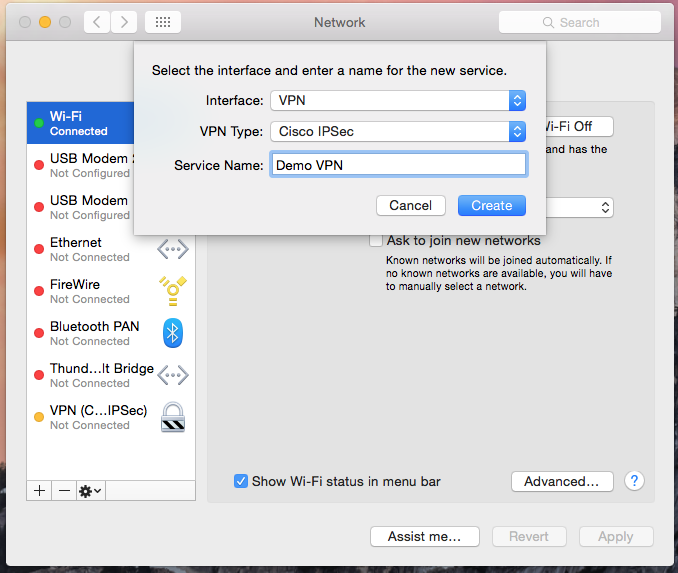 vpn client for mac