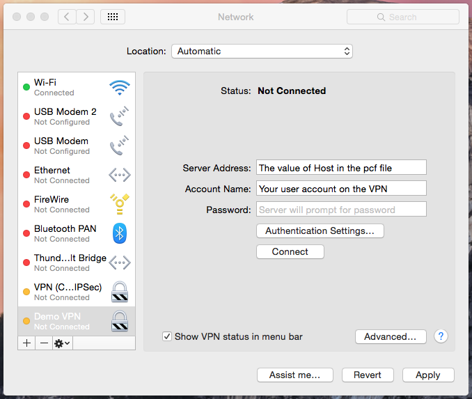 cisco ipsec vpn client for mac os x